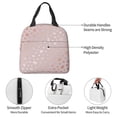 thumbnail image 4 of Easygdp Rose Gold Abstract Spots 1 Bolsa Térmica Premium - Tela Oxford Impermeable, Gran Capacidad, Bolsillo Frontal, Unisex para Trabajo, Escuela, Actividades al Aire Libre y Picnics, 4 of 8