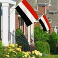 thumbnail image 4 of Bandera de Yemen, Bandera Yemení, Estandarte de Apoyo a La Guerra, Diseño Rojo y Blanco Brillante, Poliéster, Resistente para Uso En Exteriores, Promoción de La Paz, Decoración de Automóviles, Tamaño, 4 of 7