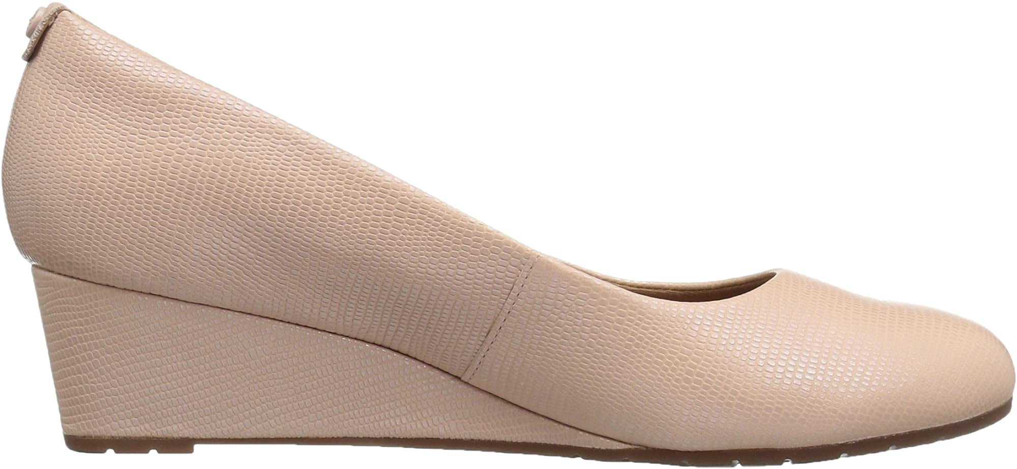 Clarks Womens Vendra Bloom Wedge Pump 