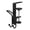 Black, variant on Christmas Stockings Holder Hanger With Hooks For Fireplace Mantel (Khaki)