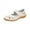 Beige, variant on Closed Toe Sandals Women Summer Dressy Wedge Sandal Fisherman Comfortable Hollow Out Sandals Black 35