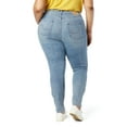thumbnail image 5 of Levi Strauss Signature Women's and Women's Plus High Rise Skinny Jeans, Inseams: Short, Regular and Long, Sizes 2-28, 5 of 6