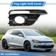 thumbnail image 2 of 1pc Cubierta de Rejilla de Luz Antiniebla Frontal Derecho para Volkswagen Beetle 2016-2019 No.5C5854662J ABS Negro Tono Plateado, 2 of 7