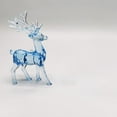 thumbnail image 5 of hulanddfd Christmas Crystal Deer Animals Decoration, Crystal Reindeer Figurines Ornament Desktop Decor for Xmas Tabletop Holiday Party Wedding Desktop Home Decor Blue, 5 of 6