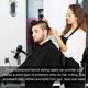 thumbnail image 4 of Capa de peluquería impermeable para corte de pelo y peinado, ideal para barberos y estilistas., 4 of 4