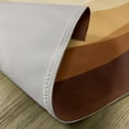 thumbnail image 5 of Ambesonne Tan Place Mats Set of 4, Abstract Sunrise Mountains, Standard Size, Sand Brown Pale Brown, 5 of 6