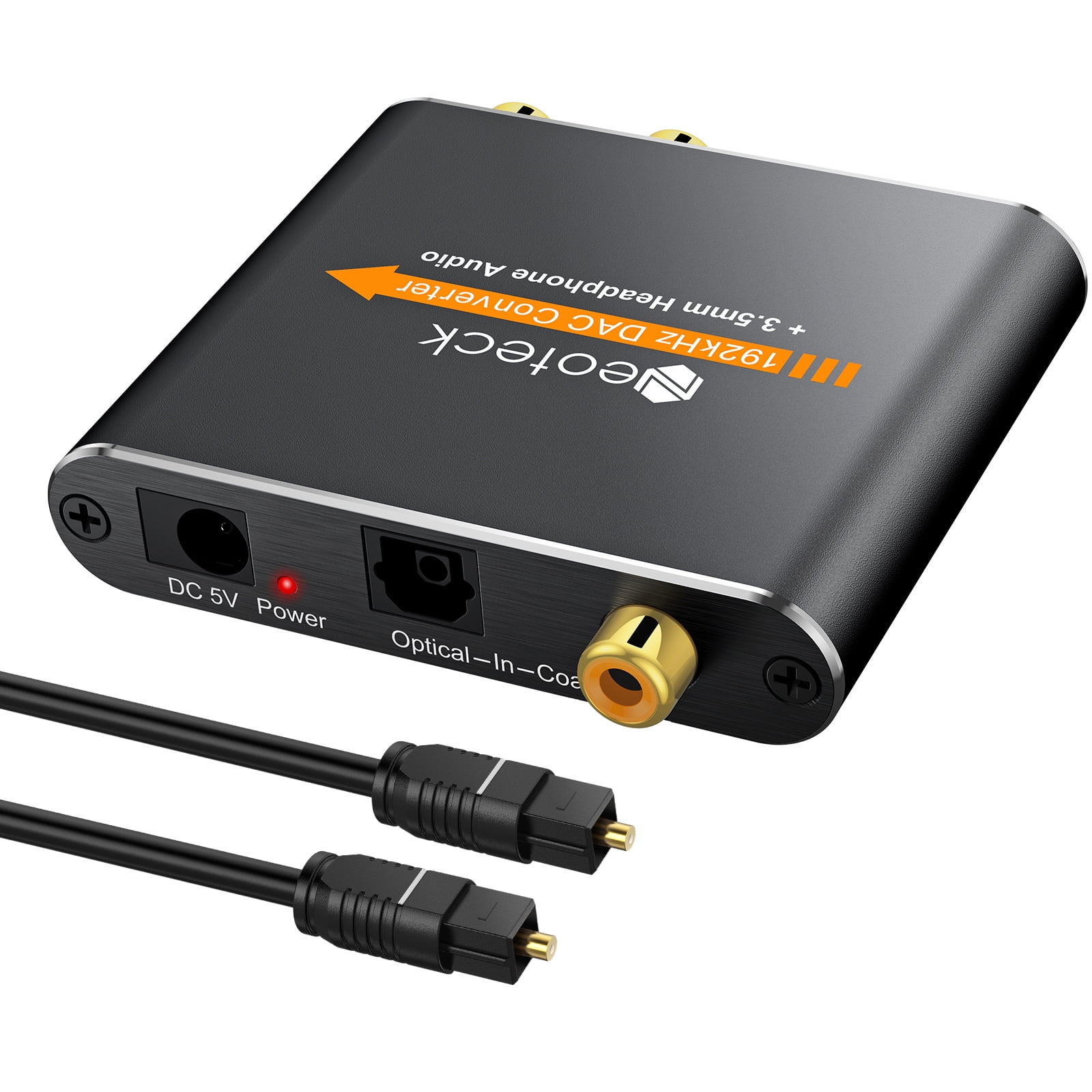 Neoteck 192kHz Digital to Analog Audio Converter Optical Coax With