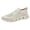 Beige, variant on Men's Knit Shoes S𝗅ip On Laceless Sneakers Breathable Lightweight Athlet𝗂c Shoes Comfortable Outdoor Sports Shoes Soft Cushion Sole Casual L𝗈afers Shoes for Summer and Autumn