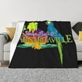 thumbnail image 3 of Jimmy Buffett Margaritaville Flannel Blanket Funny Ultra-Soft Micro Warm Throw Blanket Fleece Blanket Interesting Gift 40"X30", 3 of 9