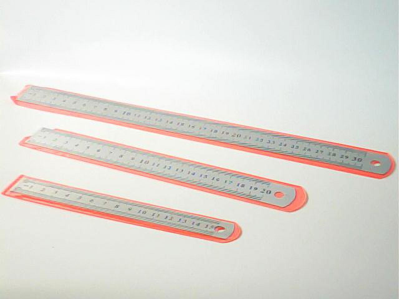 1Pc Metal Ruler 3 Colors Optional 15/18/20cm with Wavy Line Multi