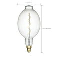 thumbnail image 3 of Satco 4 Watt BT56 LED vintage style - Clear - 25000 Average rated hours, 3 of 11