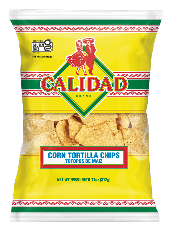Calidad Yellow Corn Tortilla Chips, 11 OZ