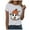 A515-White, variant on HCNTES Halloween Shirt Women Cute Fall Wildflower Graphic Shirt Retro Turkey Printed Short Sleeve Tee Tops(XXL,A513-Red)