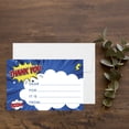 thumbnail image 2 of Koyal Wholesale Kids Fill in the Blank Thank You Cards 20 Cards Including Envelopes Superhero Comic Theme, 2 of 5
