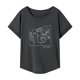 thumbnail image 1 of Camiseta Salvador para mujer de verano suave ajuste regular básica S, 1 of 7