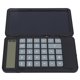 thumbnail image 4 of Tableta de escritura con calculadora, LCD negra, 12 dígitos, recargable, plegable, portátil, 4 of 14