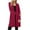 Wine, variant on Women's Cardigan Cardigan For Women Casual Women Lightweight Open Front Cardigan Solid Soft Long Sleeve Sweater With Pockets,Green Women's Cardigan M