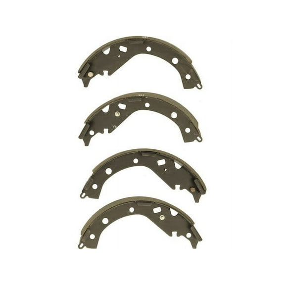 Rear Brake Shoe Set - Compatible with 2004 - 2006 Toyota Camry 2.4L 4-Cylinder USA Built 2005