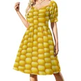 thumbnail image 3 of Corn Cob Background Sleeveless Dress dresses summer summer dress woman 2024 trendy, 3 of 6