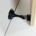 thumbnail image 1 of Uxcell 55 mm Protector de tope de puerta magnético suave sin ruido de acero inoxidable 1 pieza negro, 1 of 7