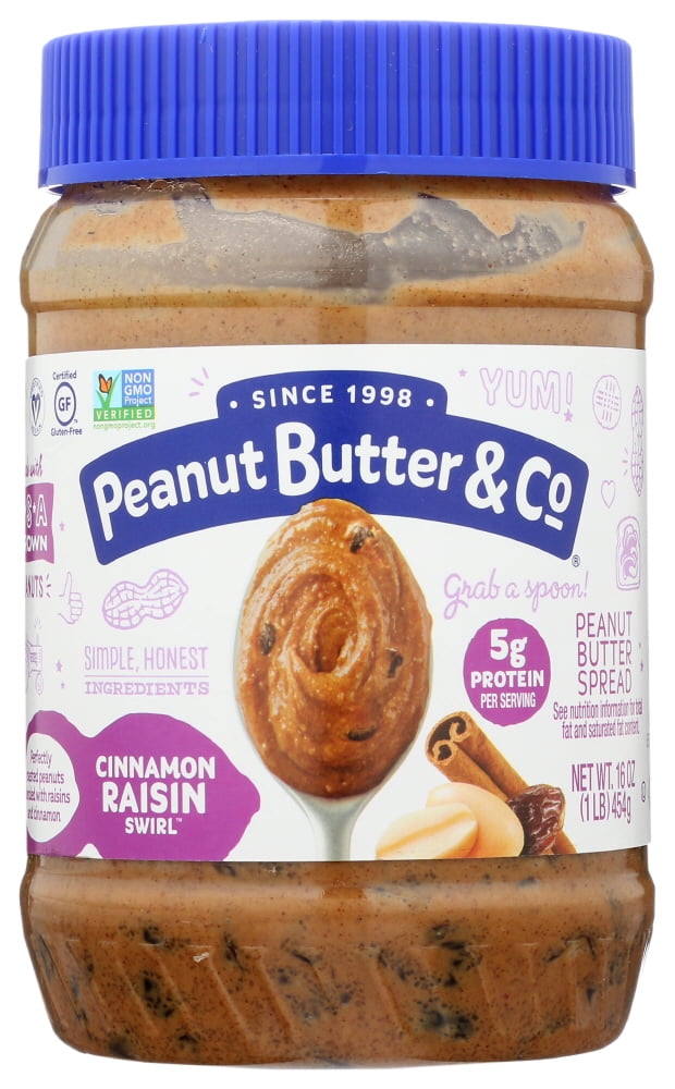 Peanut Butter And Co Peanut Butter Cinnamon Raisin Swirl, 16 Oz