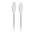 thumbnail image 1 of HyperGear Câble de Charge et de Synchronisation Tressé USB-C vers Lightning de 6 Pi (180 cm) - Blanc, 1 of 1