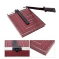 thumbnail image 1 of WASHWEPE Office Paper Shredder Paper Cutting Metal Dark Red 1Pcs for Professional Individual Use, 1 of 8