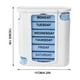 thumbnail image 4 of Xihbxyly Pastillero Portátil con 28 Compartimentos, Diseño Ecológico de Fibra de Paja, Práctico Accesorio de Viaje, Solución para La Gestión de Medicamentos, Ideal para Personas Mayores y Viajeros., 4 of 7