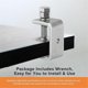 thumbnail image 4 of 2Pcs 304 Stainless Steel C Clamp, Clamp Woodworking Clamp Heavy Duty C Clamps for Woodworking, Weld, 4 of 5