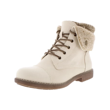 

Cliffs by White Mountain Womens Duena Knit Fold-Over Booties