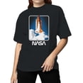 thumbnail image 2 of Officially Licensed Nasa Space Shuttle Launch Art Women's T-shirt, 2 of 3