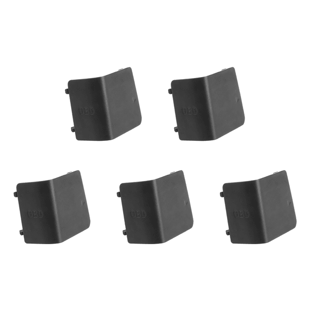Tapa Enchufe OBD LHD Kick Panel Trim para 1Series X1 E84 E87 (negro)