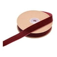 thumbnail image 5 of yotijay 4xVelvet Ribbon with Spool for Gift Wrapping Decoration Art Crafts Anniversary Dark Red, 5 of 9