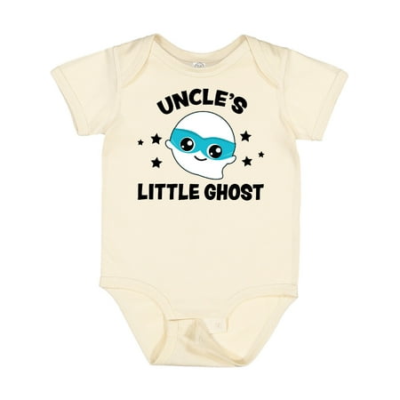 

Inktastic Cute Uncle s Little Ghost with Stars Gift Baby Boy or Baby Girl Bodysuit