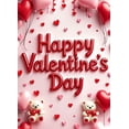 thumbnail image 4 of LUUFILx Valentine's Day Celebration Backdrop Heart Decorations Photography Props Romantic Party Supplies Banner Background Wedding Decor, 4 of 8