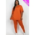 thumbnail image 6 of Plus Size Oversize shirt  Leggings Set, 6 of 7