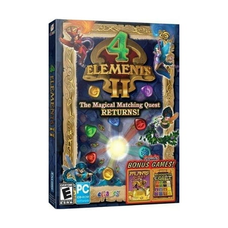 4 Elements II with Bonus Atlantis Quest & Brickshooter Egypt