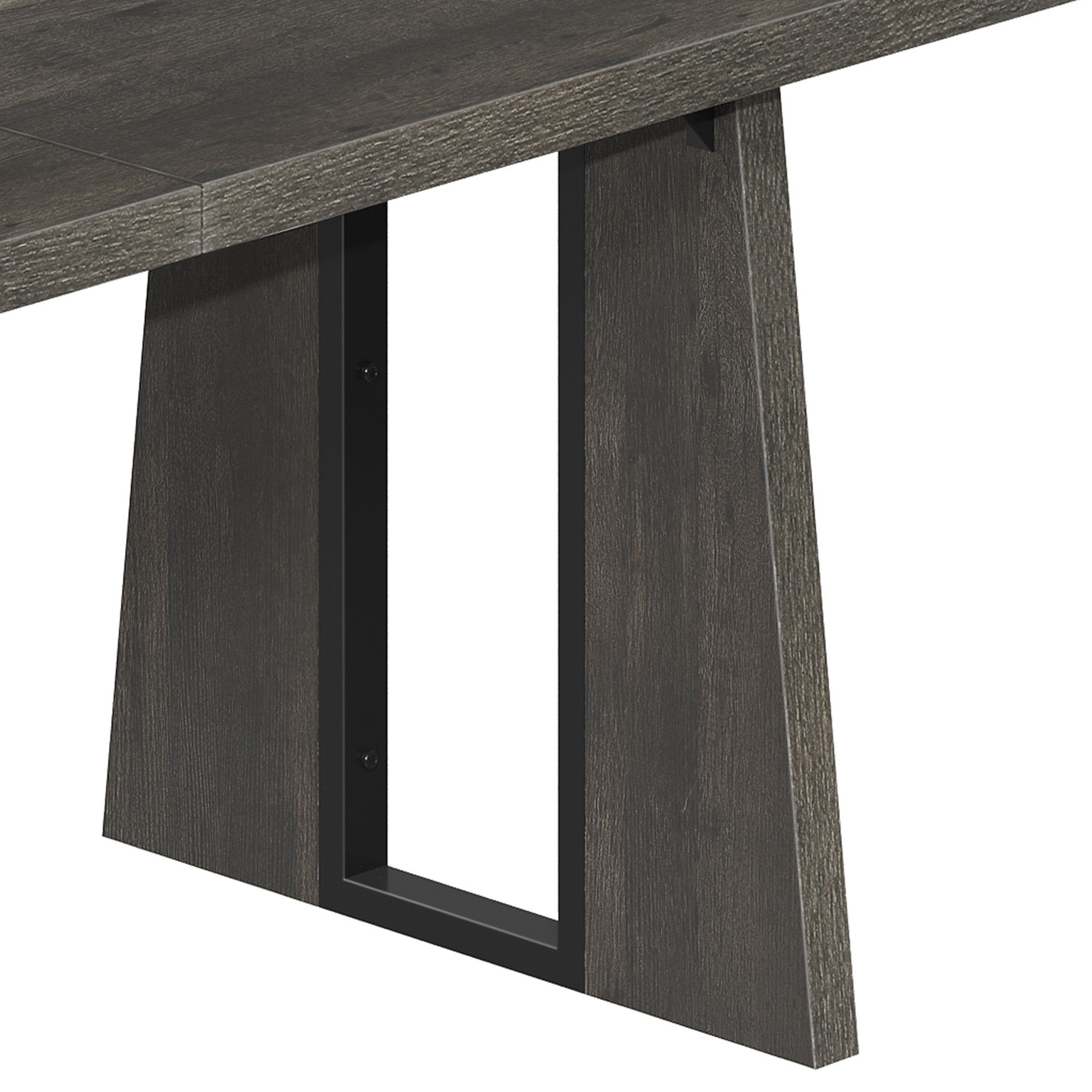 Uforic 70" Wood Dining Table for 6-8 Person, Farmhouse Rectangle Dining Table withHeavy Duty Leg, Kitchen Table for Gathering, Kitchen, Dining Living Room, Gray
