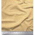 thumbnail image 1 of Soimoi Poly Georgette Fabric Stars Star Printed Fabric 1 Yard 42 Inch Wide, 1 of 1