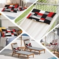 thumbnail image 5 of Red Black Grey Geometric Throw Pillow Cover, Pillowcase Protectors with Zipper, Breathable Decorative Lumbar Pillow Case Cover, Modern Abstract Art Luxury Pillow Shams for Couch Sofa 16x24Inch, 5 of 8