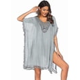 thumbnail image 2 of Robe de Plage pour Femmes Grande Taille Aguichant Bikini Tunique d'Été, 2 of 5