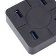thumbnail image 3 of Hub 4 puertos USB 2.0 480Mbps Transmisión de alta velocidad Función multiusos Accesorio para computadora portátil, 3 of 8