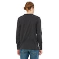 thumbnail image 3 of Bella + Canvas Men's Jersey Long-Sleeve Henley - 3150, 3 of 4