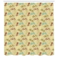 thumbnail image 3 of Ambesonne Bicycle Shower Curtain, Contrast Vintage Colors, 69"Wx84"L, Multicolor, 3 of 3