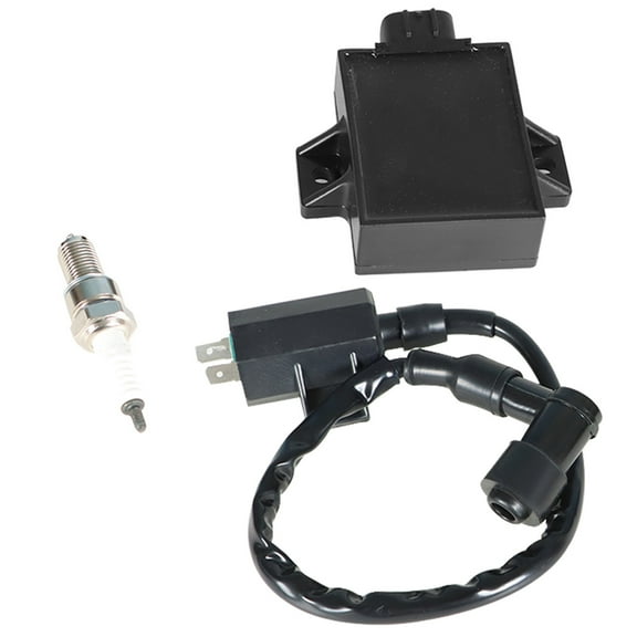SEBLAFF CDI Ignition Coil Spark Plug Replacement for Kawasaki Bayou 220 KLF220A 1996-2002 Kawasaki Bayou 250 KLF250A 2003-2011 21121-1160 21119-1457
