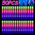 thumbnail image 2 of LED Glow Sticks Colorful RGB Glowing Foam Sticks for Christmas Birthday Wedding Luminous P- Supplies, 2 of 5