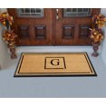 thumbnail image 4 of A1 Home Collections Hand-Crafted Rubber Coir Doormat Double/Single Door Mat for Outdoor 24x48 inch, 4 of 7