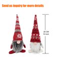thumbnail image 4 of Gnomo tomte sueco adornos navideños regalo de Año nuevo decoraciones navideñas comprar Papá Noel sin rostro decoración navideña, 4 of 4