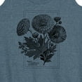 thumbnail image 3 of Instant Message - Chrysanthemum Figure - Women's Racerback Tank Top, 3 of 6
