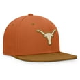 thumbnail image 3 of Men's Fanatics Texas Orange/Brown Texas Longhorns NoBo Fitted Hat, 3 of 4